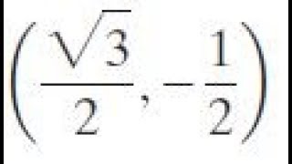(sqrt(3)/2, -1/2)