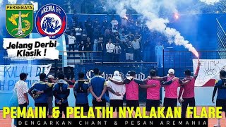 Detik Detik Pemain Renungkan Chant Curvasud !! Jelang Derbi Jawa Timur