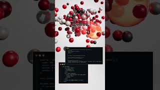 Details Insane 3D Particle Sphere Animation with Three.js 🤯 | JavaScript #Shorts News