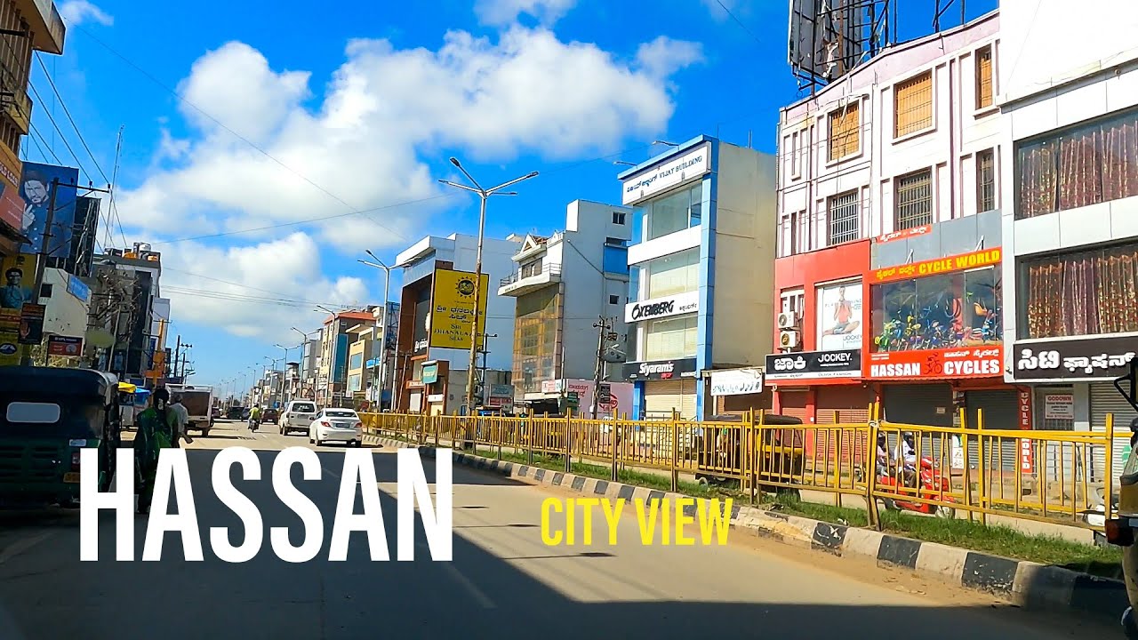 Bangalore City || Hassan City || Bangalore to Hasana Road View || 4K Video