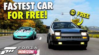 Unlock The FASTEST Car in Forza Horizon 6 FOR FREE!