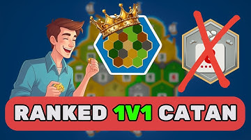 How To Play Catan WITH NO ORE!! - Ranked 1v1 Catan