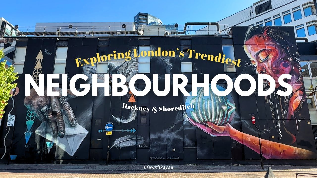 Знакомство с модной частью Лондона: Хакни и Шордич | Экскурсия по модным районам 🎨☕