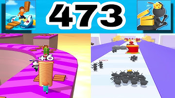 Shortcut Run VS Juice Run: GameplayWalkthrough All Levels ( part 473)