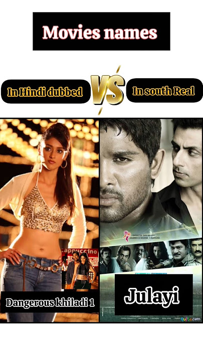 Movies names In South and In Hindi dubbed 😅 || South Hindi dubbed movies || #movies #southmovie