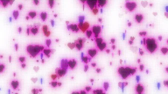 Flying White and Purple Y2k Neon LED Lights Heart Background || 1 Hour Looped HD