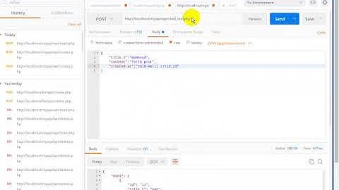 blog post rest api in php & mysql