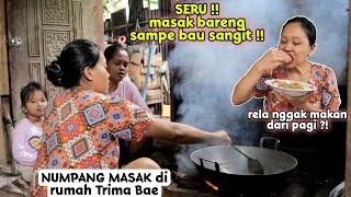 Seru‼️Numpang masak di Pawon sampe bau sangit