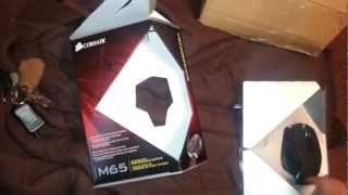 Corsair Vengeance M65 Gaming Mouse UNBOXING / REVIEW