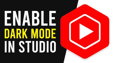 How To Turn on Dark Mode on YouTube Studio (Desktop)