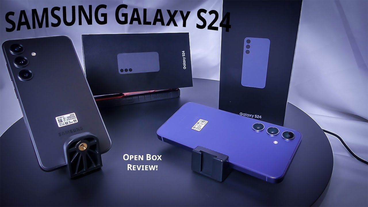 SAMSUNG Galaxy S24 Cell Phone, 256GB AI Smartphone (Open Box Review ...