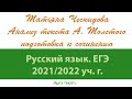 Татьяна Ческидова анализирует текст А.Толстого. Подготовка к ЕГЭ по русскому языку.