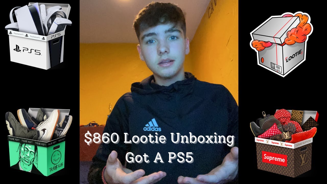 $860 Lootie.com Unboxing Got the PS5!!!!