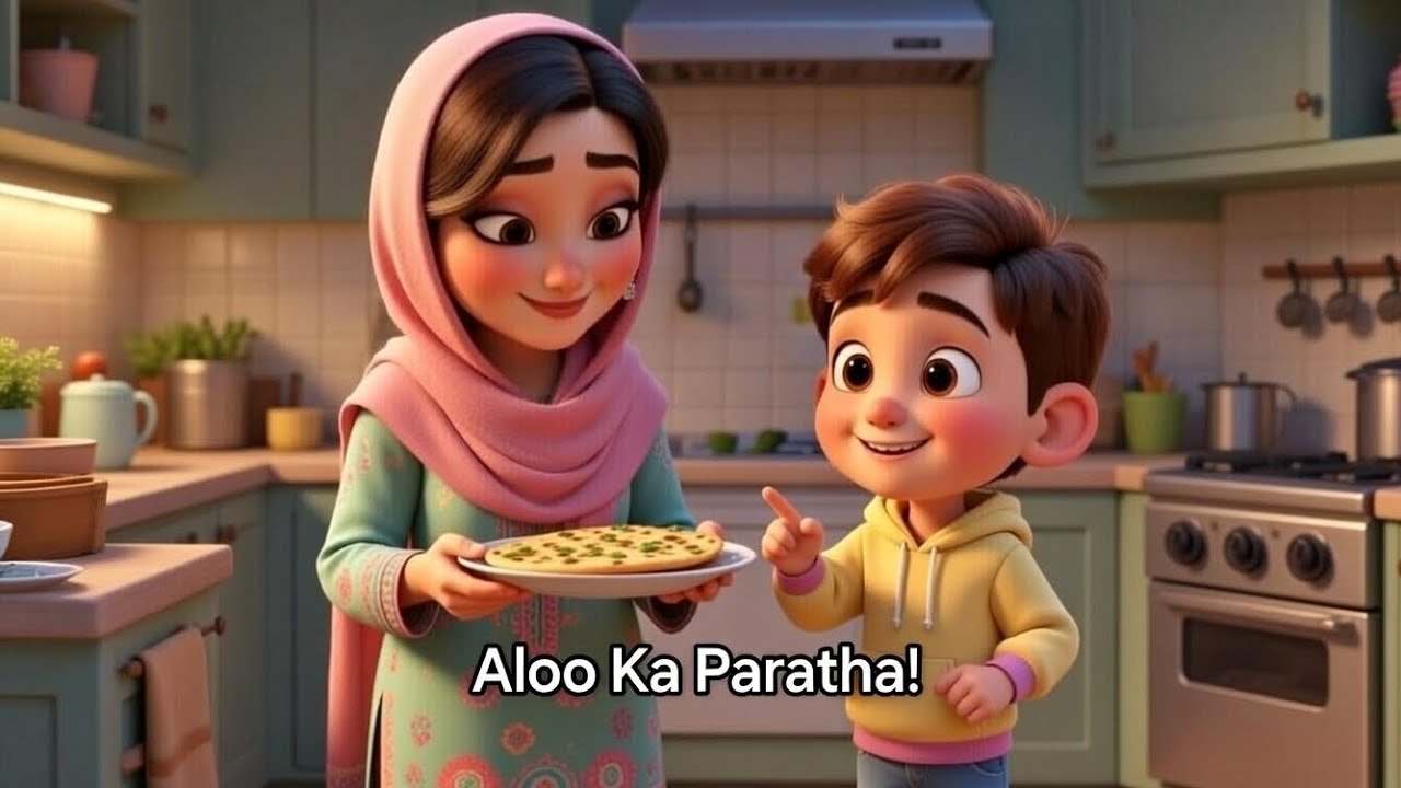 👉 Sameer Aur Aloo Ka Paratha 😂 | Funny Desi Family Story 