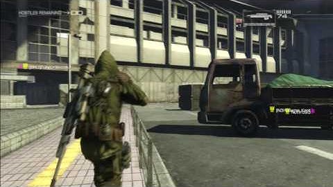 Binary Domain | Invasion Mode | Map 1: Shibuya Station Square (50/50 Rounds Completed)