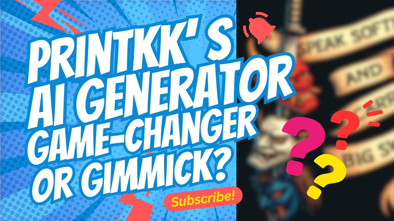 PrintKK’s AI Image Generator: Game-Changer or Gimmick? My Honest Review | Drawn & Pop-Cultured Ep14