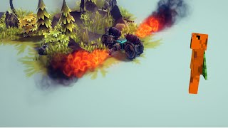 Je dois construire la meilleur voiture pour gagner !!! (Besiege)