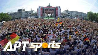 Germany World Cup Fever: Superfan Transforms Street with Hundreds of Flags | APT Sports