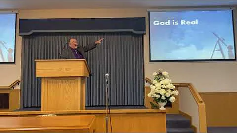 Lesson 1:  "God Is Real".   Speaker:  Dave Scarpino