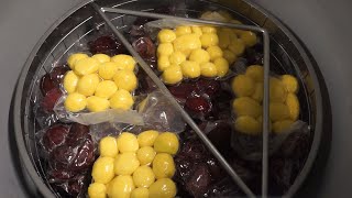 Варка и стерилизация в автоклаве овощей в вакуумной упаковке (картофель, свёкла).