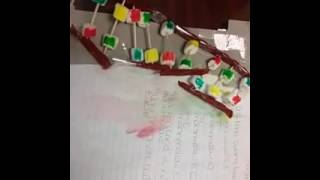 Sun ed biology 1. June 2016. Dna model with candy
