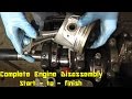 How to Disassemble an Engine Step by Step