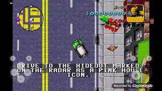 Grand Theft Auto Advance - (Android) Gameplay - Mission #1 Jump Start - GBA Emulator  screenshot 4