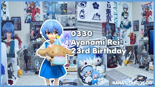 Rei Ayanami Birthday Vlog! (Unboxing, Fan Art, and More)