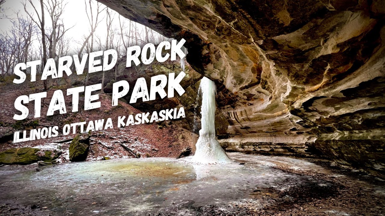 4K Starved Rock State Park | Illinois Ottawa Kaskaskia & Wildcat Canyons