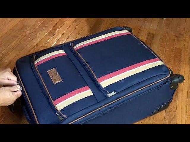 tommy hilfiger suitcase review