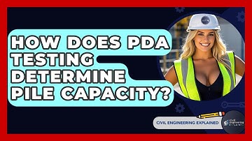 How Does PDA Testing Determine Pile Capacity? - Civil Engineering Explained