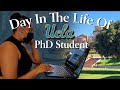 Day in the Life of a PhD Student | Grad Student Teaching at UCLA On Campus | PhD VLOG On Grad Life