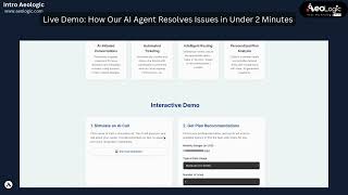 Live Demo How AI Agent Resolves Issues in Under 2 Minutes
