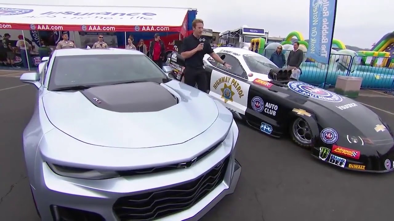 Chevy 101 Zl1 Vs Funny Car Youtube