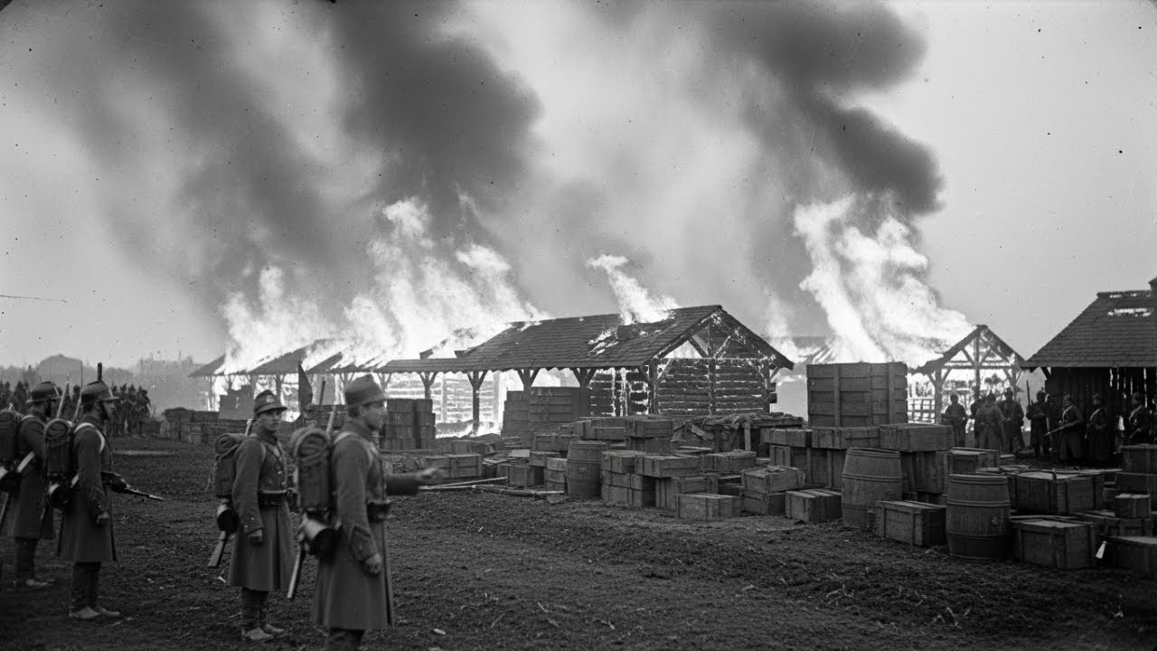 Sie Lachten Über den Brandpfeil Eines Preußischen Schützen, Bis Er das Französische Depot Zerstörte