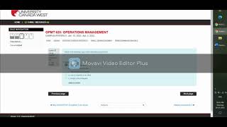 UCW Course Solutions | OPMT 620 quiz 2