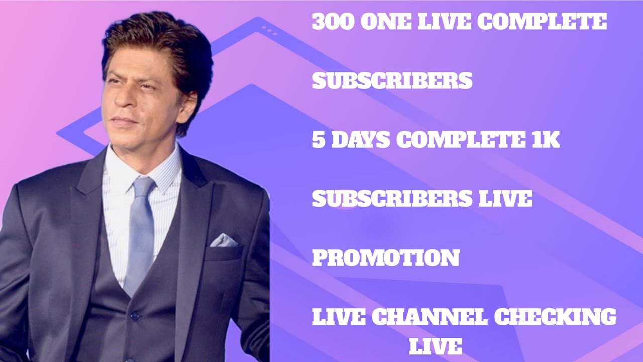 300 ONE LIVE COMPLETE SUBSCRIBERS SUBSCRIBERS 5 DAYS COMPLETE 1K ...