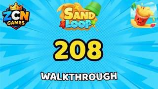 Sand Loop Level 208 Walkthrough | Full Solution