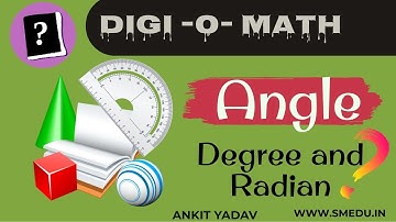 Concept of Angle | Radian and Degree | Digital Learning Animation | Mathematics