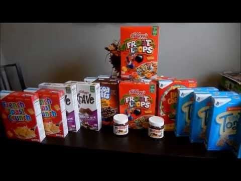 GIANT EAGLE HAUL!!! ~~STOCK UP ON CEREAL!!