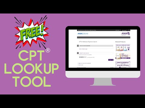 Free CPT Lookup Tool (Video Tutorial)