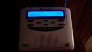 NOAA Weather Radio - EAS #159: Severe Thunderstorm Warning (4/21/2012)