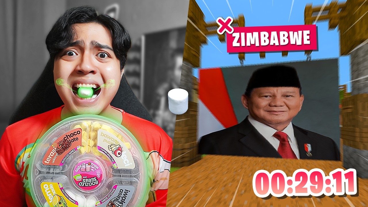 Speedrun Tebak Presiden Negara yang Salah Makan Marshmallow Rasa Terasi