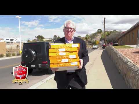 Pizza for the El Paso Police Department | Giving With Gopin