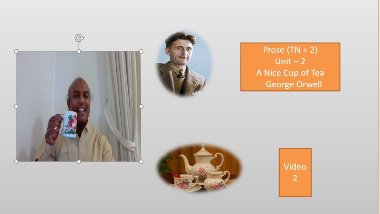 A Nice Cup Of Tea 2 Easy Summary In Tamil And English Youtube