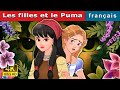 Les filles et le Puma |  The Girls and the Puma in French | @FrenchFairyTales image