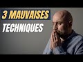 3 techniques pour rechuter  coup sr