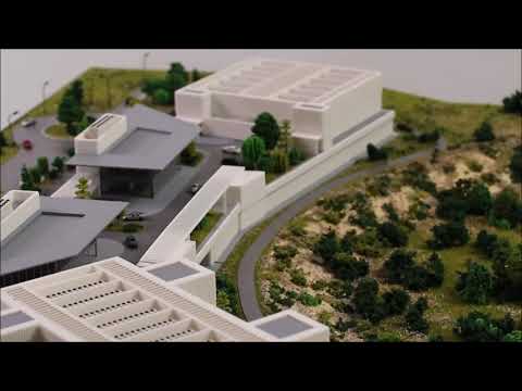 Data Center Architectural Model with Removable Sections