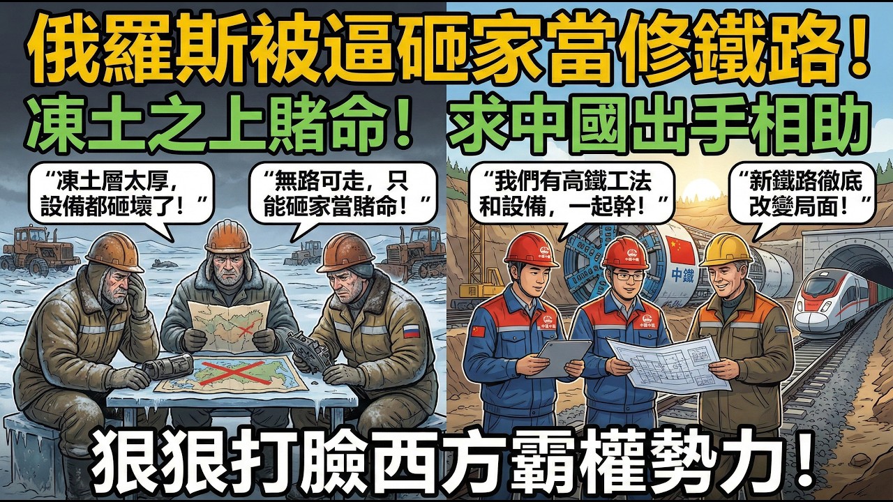 被西方逼到斷糧！俄羅斯棄歐投中，一條鐵路改寫俄羅斯遠東命運
