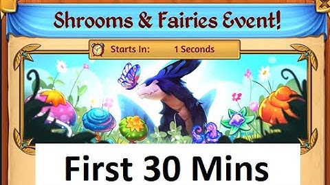 Merge Dragons Shrooms and Fairies Event First 30 Mins Gameplay